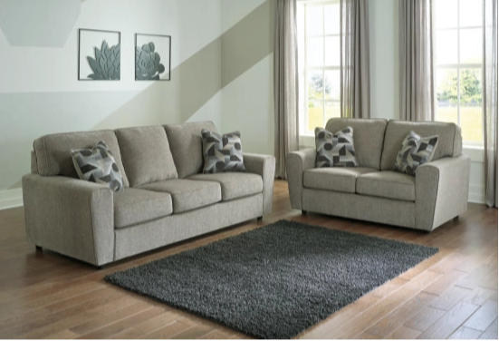 26805 2PC Set: Sofa, Love