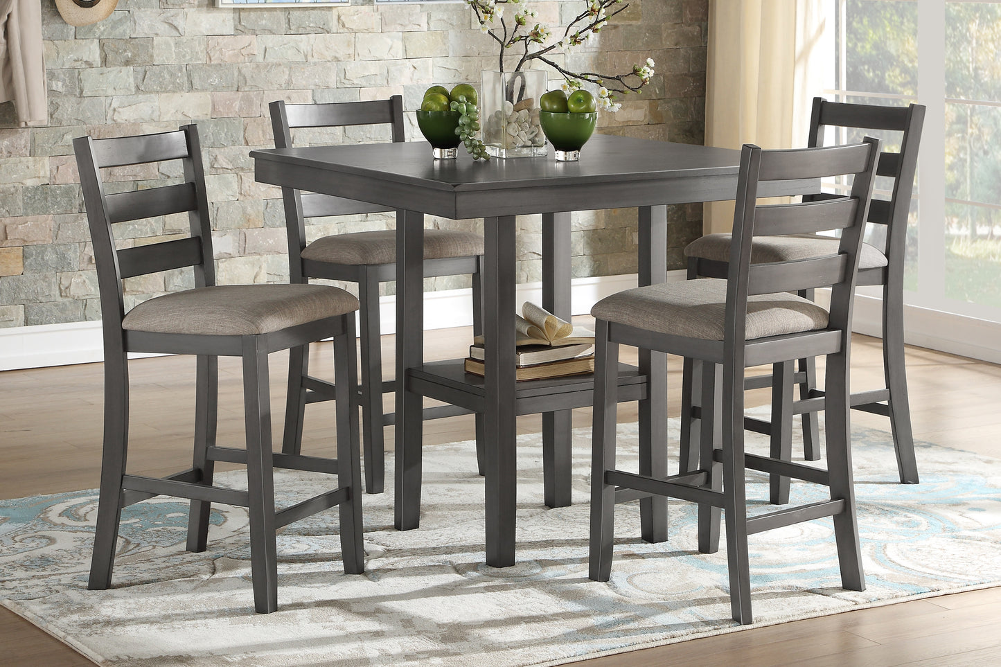 5659 5PC Counter Height Set
