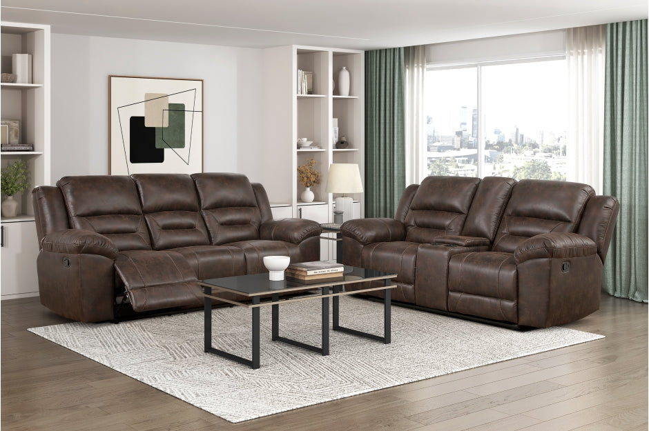8538DB 2PC Set: Sofa, Love
