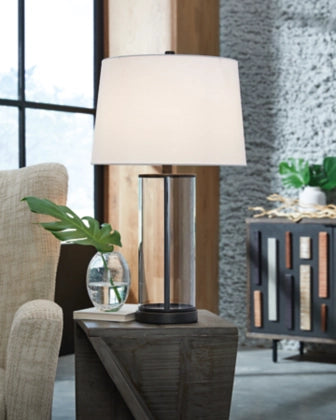 L431614 2PC Glass Table Lamp Set