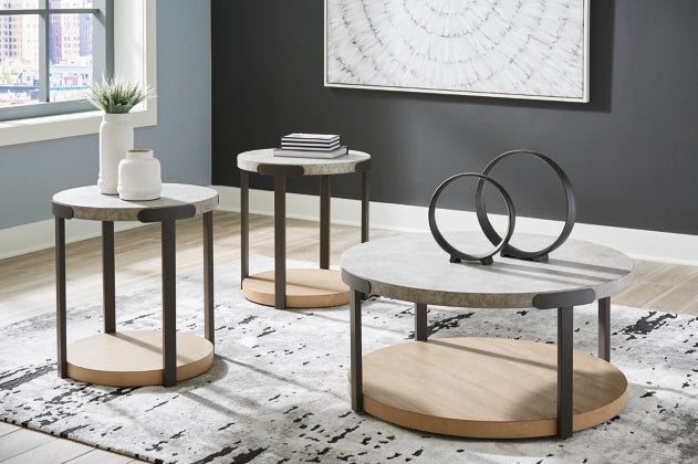 T383 3PC Occasional Table Set