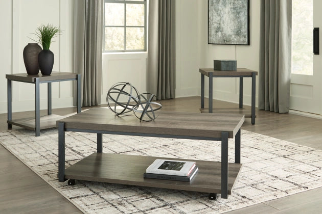T393 3PC Occasional Table Set