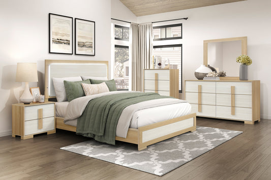 2330 4PC Bedroom Set (QB+NS+DR+MR)