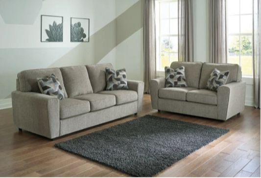 26805 2PC Set: Sofa, Love