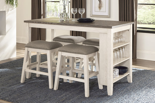 5603WW 5PC Counter Height Set