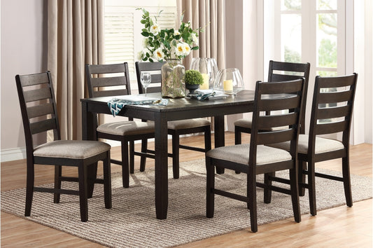 5709 7PC Dinette Set (TB+6S)