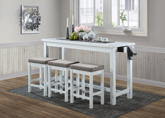 5713WT 4PC Counter Height Set
