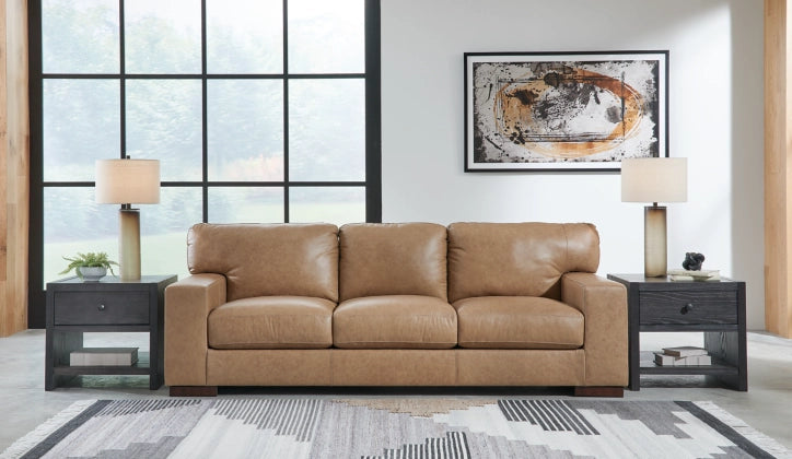 57302 Leather Sofa