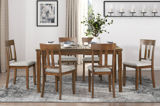 5762 7PC Dinette Set (TB+6S)