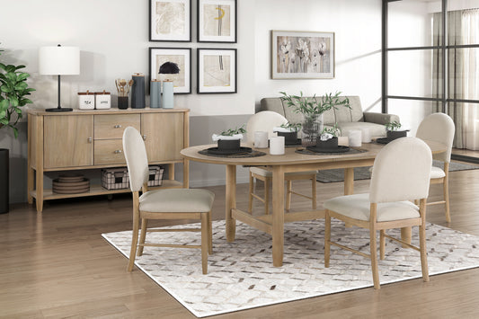 5944 5PC DINING SET (TB+4S)