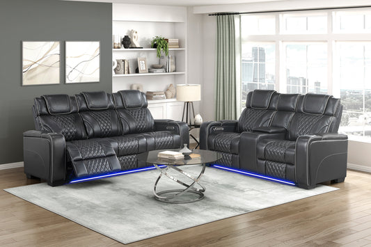 8449 2PC Set: Sofa, Love (Power)