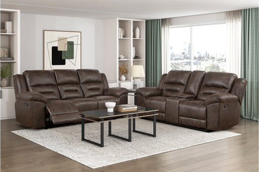 8538DB 2PC Set: Sofa, Love
