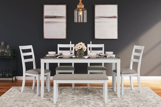 D382 6PC Dinette Set