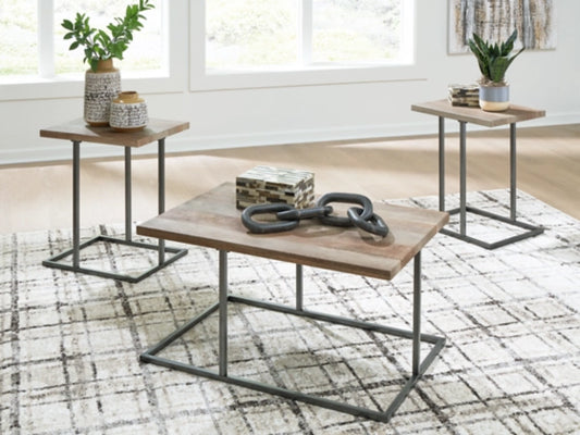 T147 3PC Occasional Table Set