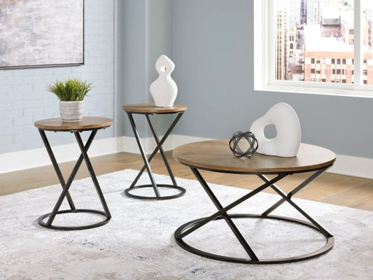 T152 3PC Occasional Table Set