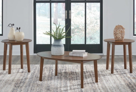 T155 3PC Occasional Table Set