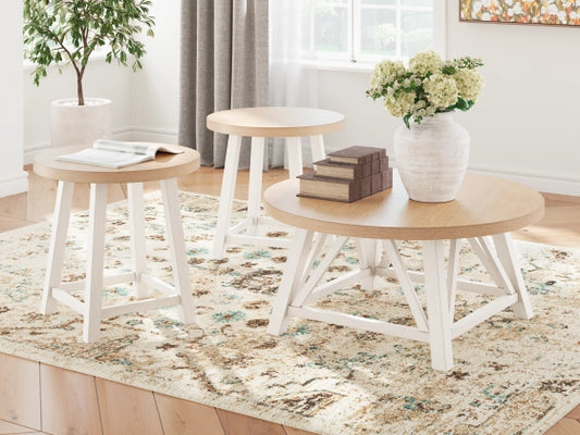 T193 3PC Occasional Table Set
