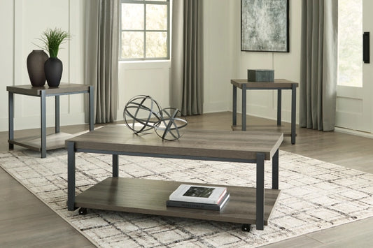 T393 3PC Occasional Table Set